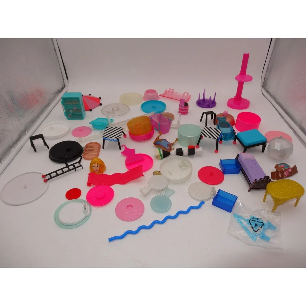 LOL Surprise Doll Furniture and Accessories Mixed Lot Multicolor Plastic Playset